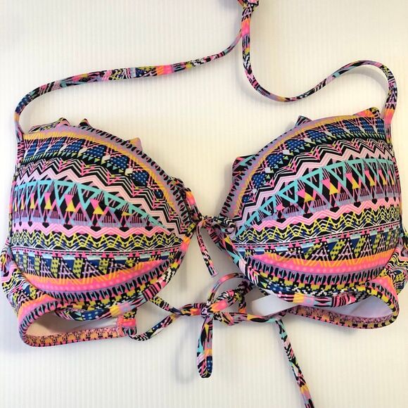 Victoria's Secret Multicolor Patterned Bikini - Picture 2 of 12